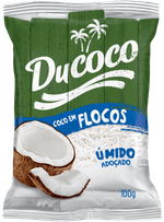 Coco-Ralado-Umido-Adocado-Em-Flocos-Ducoco-Pacote-100g