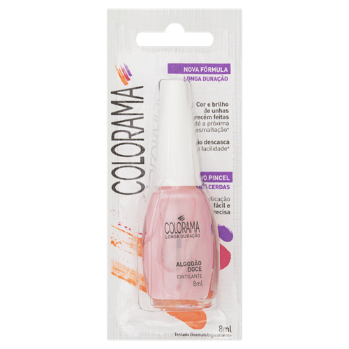 Esmalte Colorama Cintilante Perolado Algodão Doce 1 Unidade
