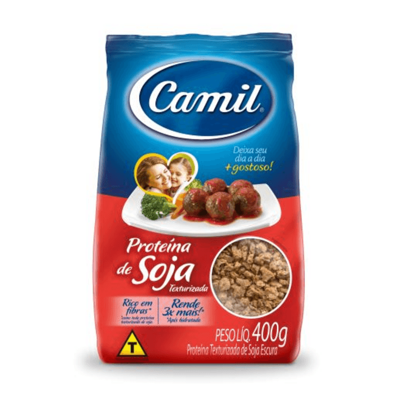 Proteina-Texturizada-de-Soja-Escura-Camil-Pacote-400g