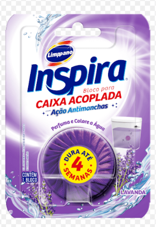 Detergente Sanitário Bloco para Caixa Acoplada Lavanda Inspira