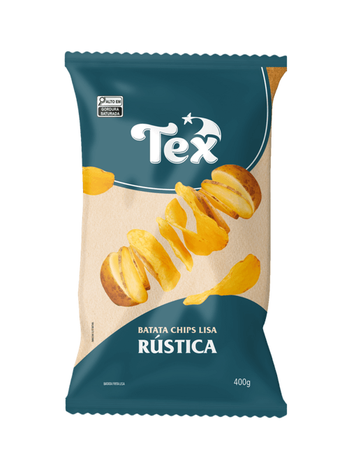 Batata Chips Tex Rústica 400g