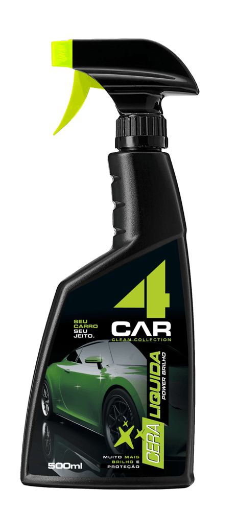 CERA LIQ 4CAR 500ML-GAT POWER BRILHO