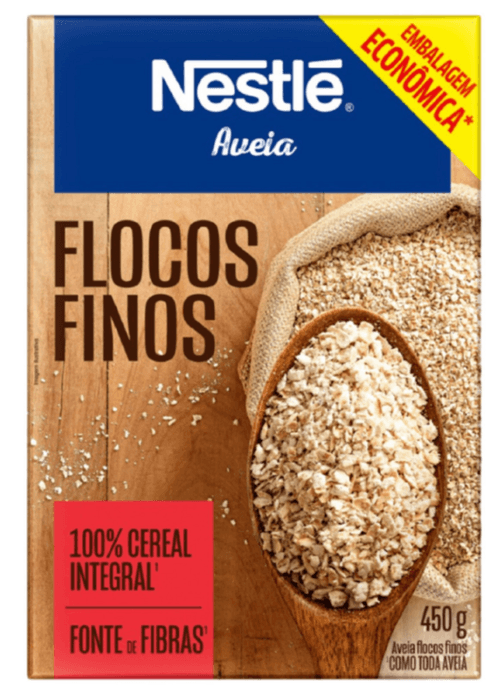 Aveia NESTLÉ Flocos Finos 450g