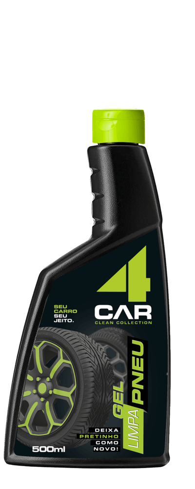 LIMPA GEL 4CAR 500ML-FR PNEU