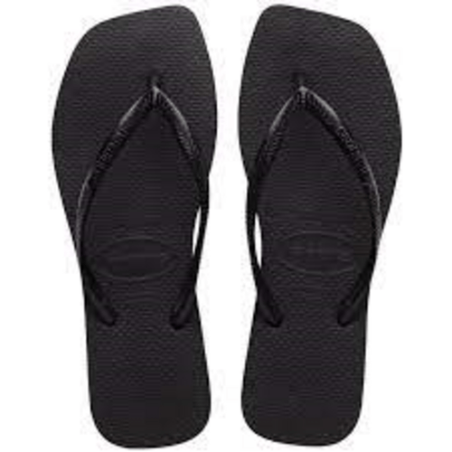 Chinelo Preto Slim Square Havaianas n° 39/40