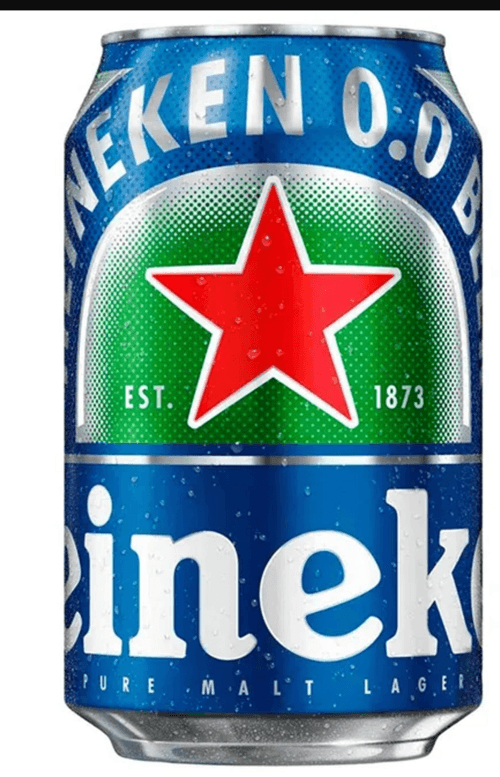 Cerveja Lager Zero Álcool Heineken Lata 350ml
