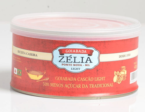 Goiabada Cascao Ligth Zelia 400g-Lt