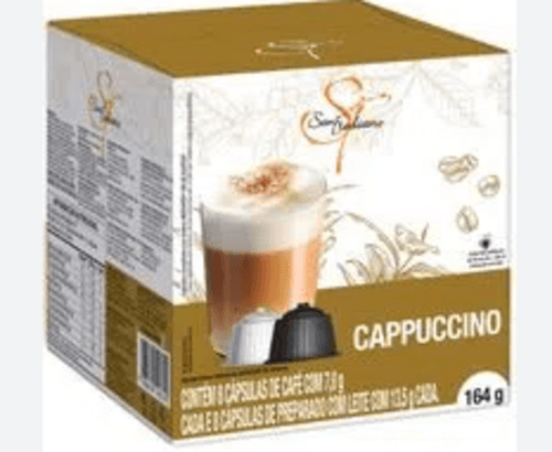 Capsula Cafe San Frediano 164g 16un Cappuccino