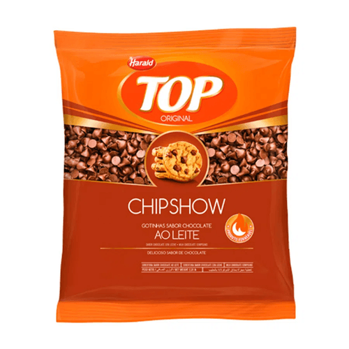 Chocolate Cobertura Harald Cripshow Top Ao Leite 1,01kg