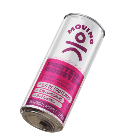 Bebida Proteica Moving Morango e Acerola Lata 270ml