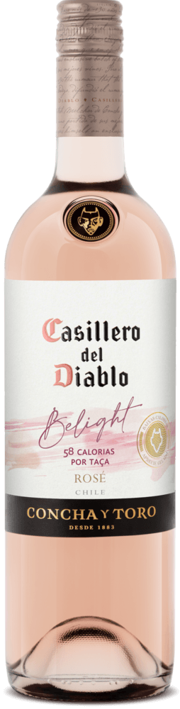 Vinho Chileno Rosé Meio Seco Casillero del Diablo Belight Garrafa 750ml