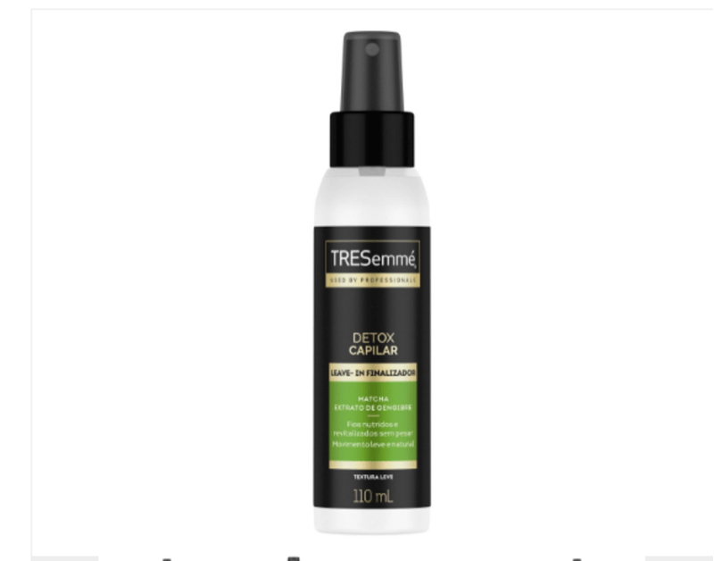 Leave-In-Finalizador-Matcha-e-Extrato-de-Gengibre-Tresemme-Detox-Capilar-Frasco-110ml-Spray