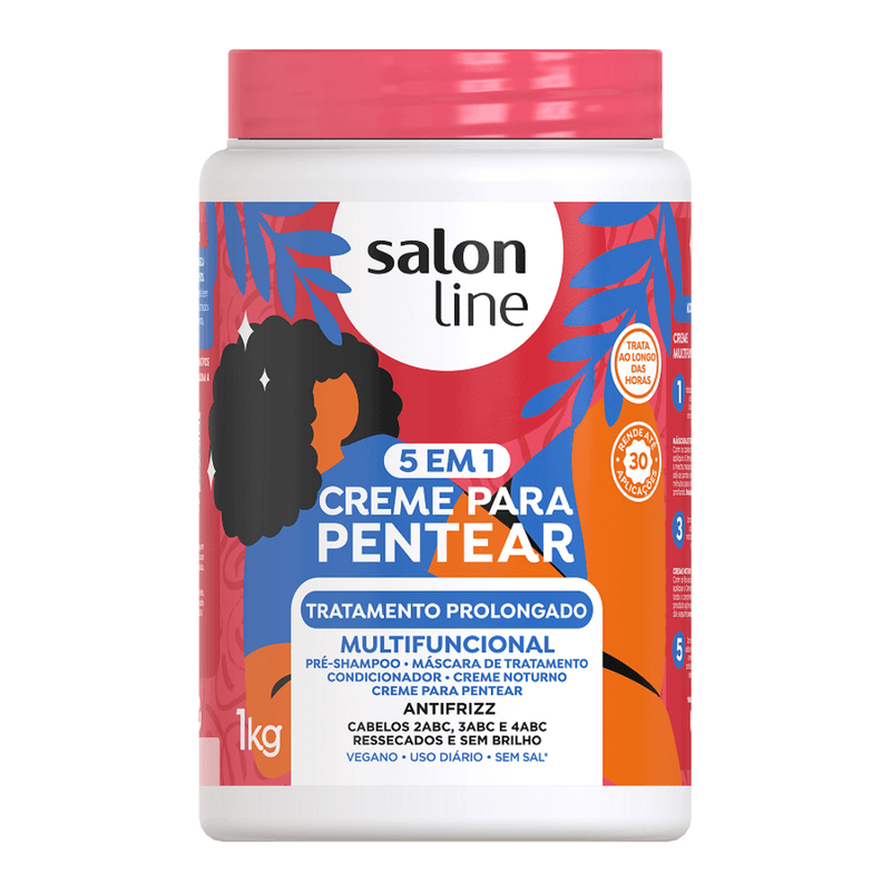 Creme-para-Pentear-Tratamento-Prolongado-5-em-1-Salon-Line-1kg