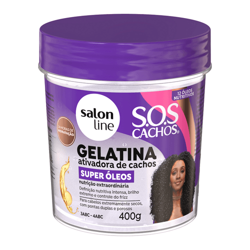 Gelatina Salon-L Sos 400g Super Oleos