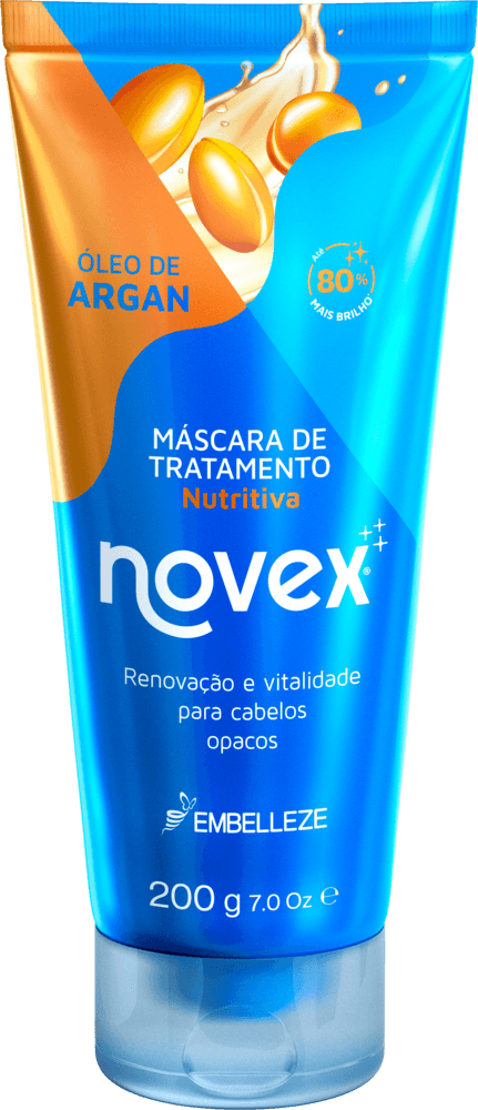 Mascara Cabelo Novex Oleo Argan 200g Renovacao E V