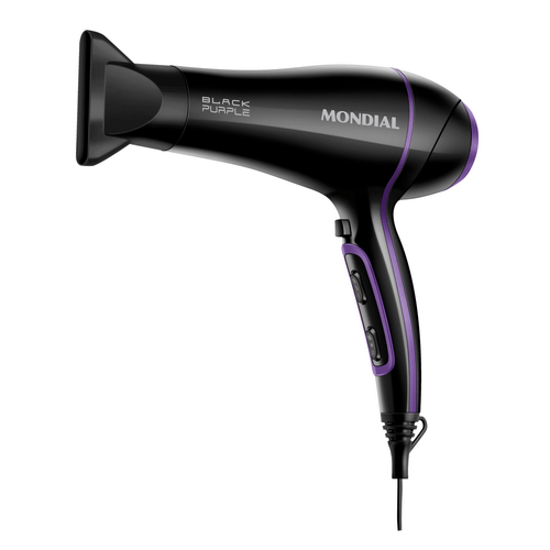 Secador Mondial Black Purple 2000W 127V SCN-01