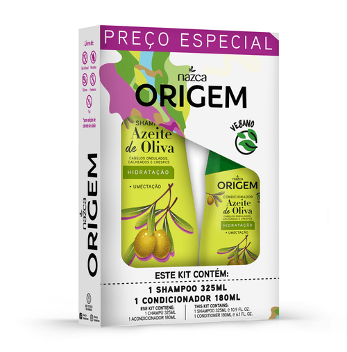 Kit Sh+Co Origem 325+180ml - Azeite De Oliva