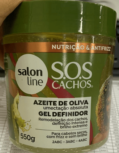 Gelat Cab Salon-L Sos 550g Azeite De Oliva