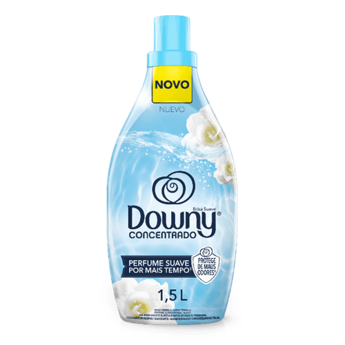 Amaciante Brisa Suave Downy 1,5LO Amaciante Brisa Suave Downy 1,5L é a soluçÃ£o perfeita para deixar suas roupas macias, perfumadas e com uma sensaçÃ£