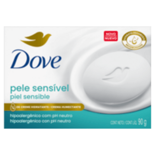 Sabonete em Barra Dove Pele Sensível 90 g