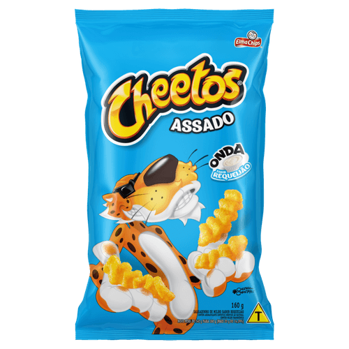 Salgadinho Onda Requeijão Elma Chips Cheetos 160G