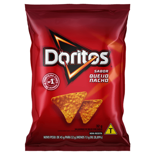 Salgadinho Queijo Nacho Doritos 32G