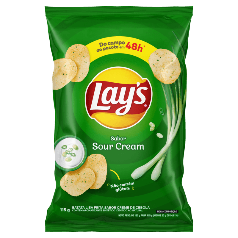 Batata-Frita-Lisa-Creme-De-Cebola-Lays-115G