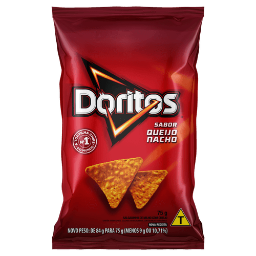 Salgadinho Queijo Nacho Doritos 75G