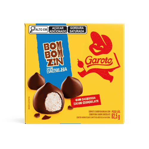 Sorvete Garoto Bombomzin 82,5
