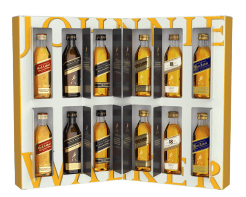 KIT JHONNIE WALKER WHISKY 12X50ML