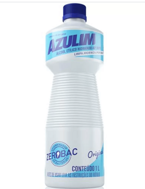 Álcool 46* azulim zerobac