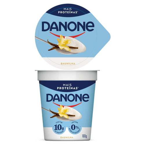 IOG S-DESNAT DANONE ZERO LAC  BAUNILHA 160G