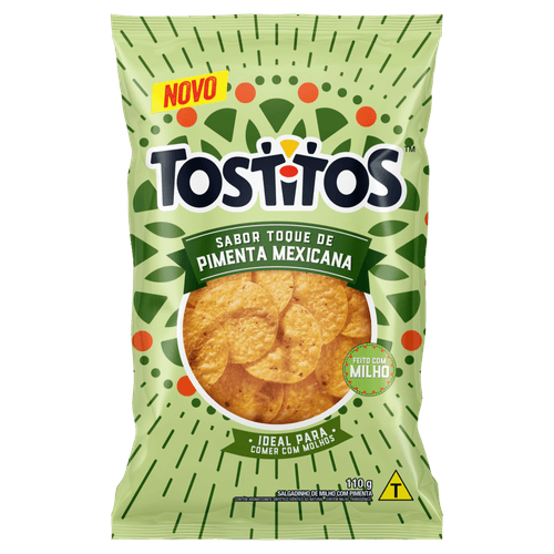 Salgadinho de Milho Toque de Pimenta Mexicana Tostitos 110g