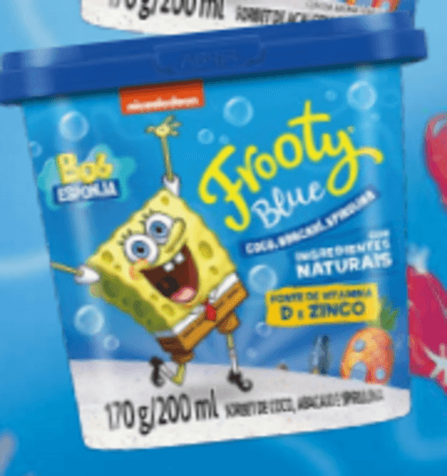 SORBET AÇAÍ FROOTY BLUE 200ML- PT
