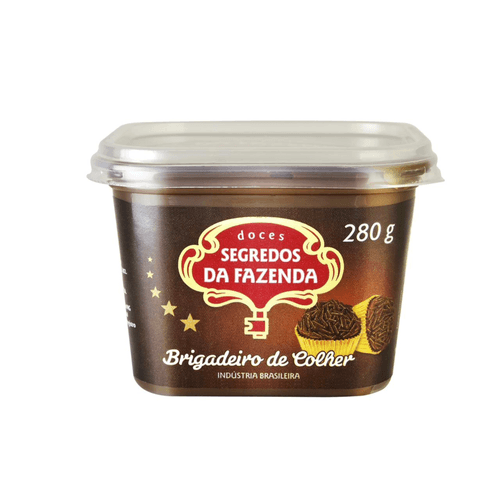 Brigadeiro De Colher Segredos Da Fazenda Pote 280g