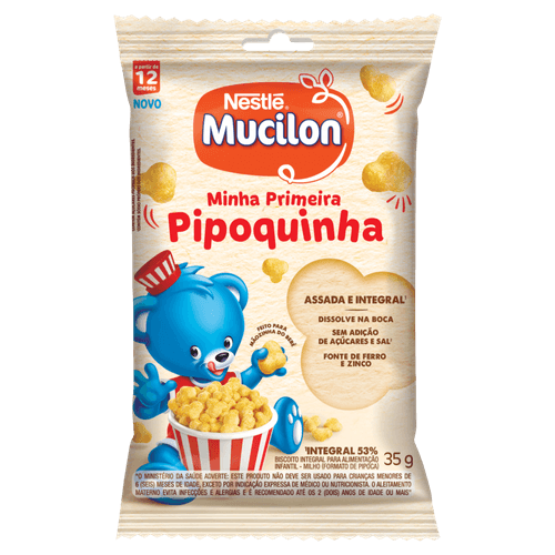 Snack MUCILON Pipoquinha Milho 35g