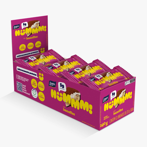 Barra Proteina Linea Hummm Banoffee  20g