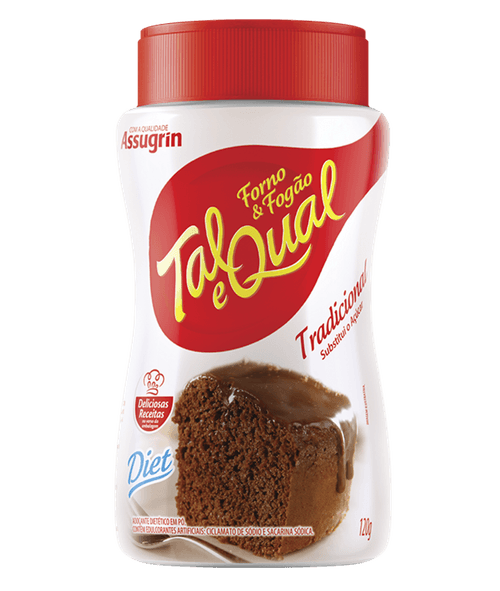 ADOCANTE PO TAL-E-QUAL 120G FORNO E FOGAO