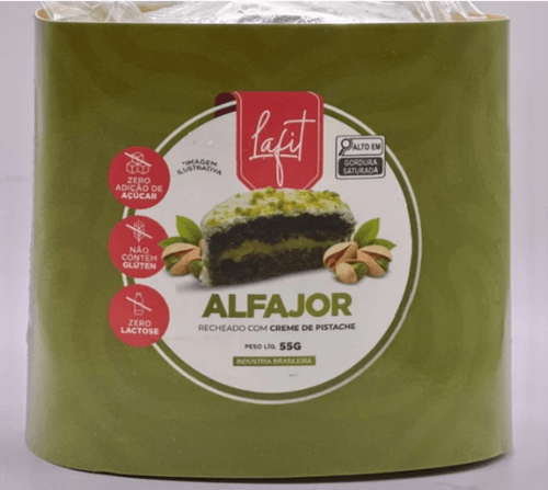 ALFAJOR LAFIT 55G PISTACHE