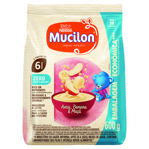 CEREAL INF MUCILON  ZERO 600G-SACHE