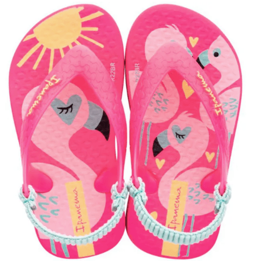 IPANEMA BABY - ROSA/VERDE 17 - 24