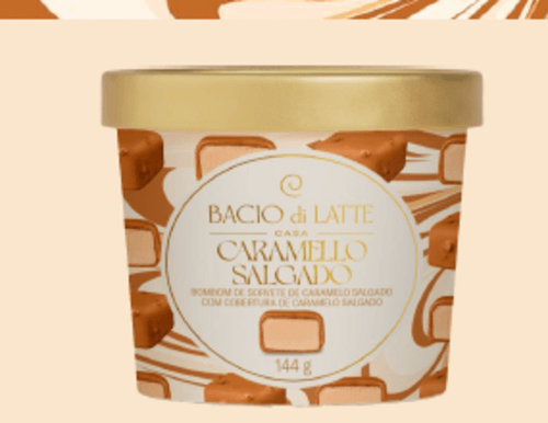 GELATO BACIO DI LATTE 380G-PT PISTACCHIO