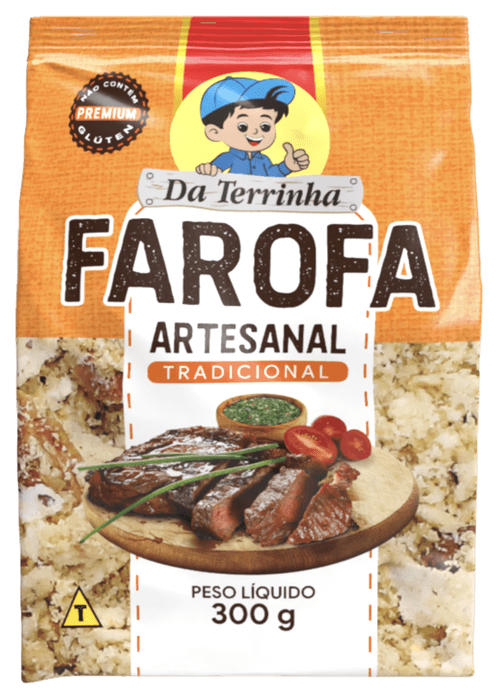 FAROFA DA TERRINHA TRAD 300G-PC