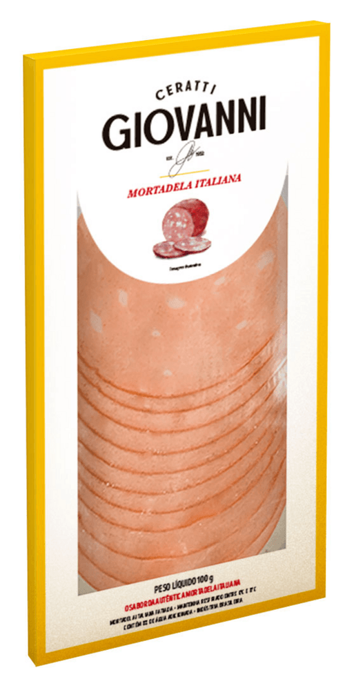 Mortadela Italiana Fatiada Ceratti Giovanni 100 G