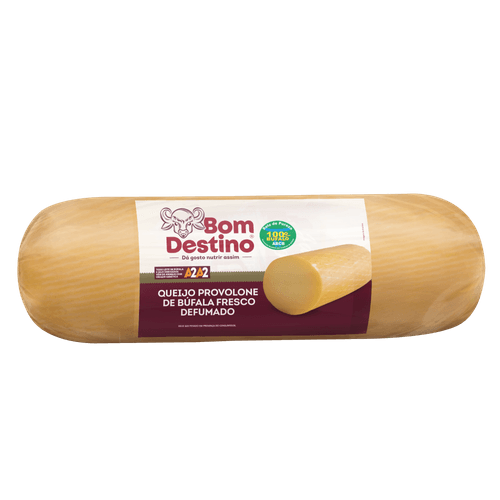 Queijo Provolone De Búfala Bom Destino 500g