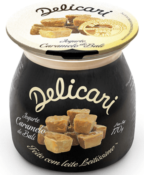IOGURTE  DELICARI 170G CARAMELO DE BALI