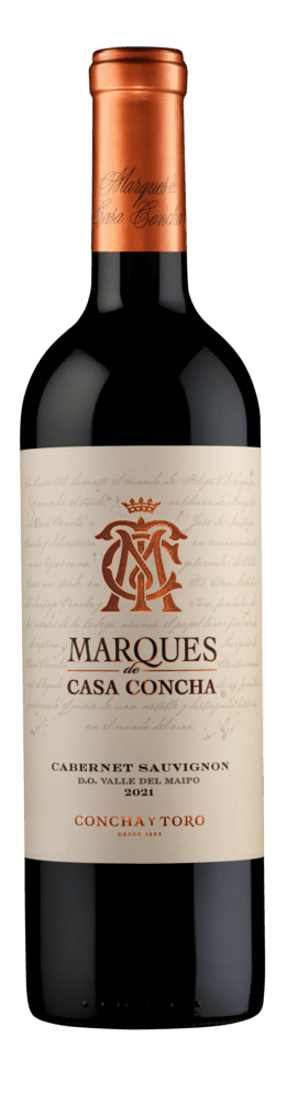 Vinho Chileno Tinto Seco Marques de Casa Concha Cabernet Sauvignon Valle del Maipo Garrafa 750ml