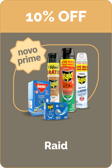 Prime tem 10% em Raid