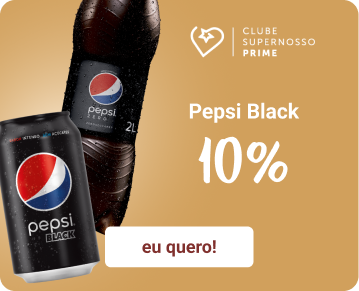 Cliente Prime tem 10% off em Pepsi Black