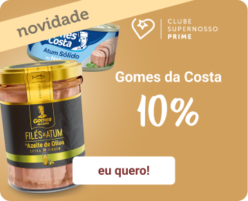 Prime tem 10% off em Gomes da Costa